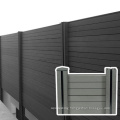 Wholesale Waterproof Farm Fence Trellis Panels Composite Aluminium Post Durable Wood Plastic Composite WPC Profile for Garden